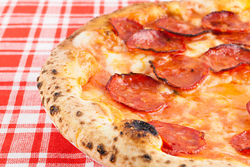 Image showing Real Italian Pizza Diavola