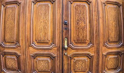 Image showing Freemasonry door entrance