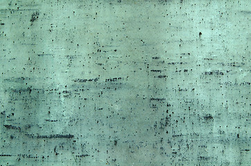 Image showing Oxidized copper background