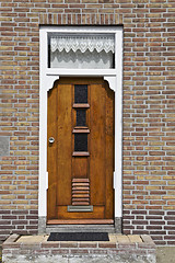 Image showing Wooden door, Netherlands