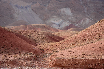 Image showing Nomad Valley in Atlas Mountains, Morocco