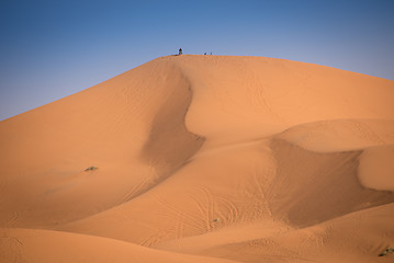 Image showing Dunes, Morocco, Sahara Desert