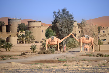 Image showing Kasbah Tombouctou, Hassilabied, Morocco