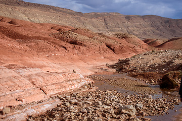 Image showing Nomad Valley in Atlas Mountains, Morocco