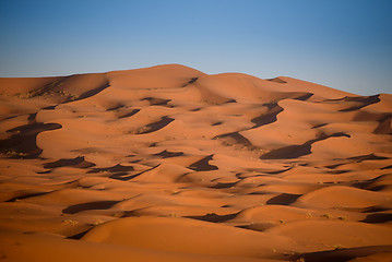 Image showing Dunes, Morocco, Sahara Desert