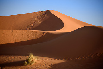 Image showing Dunes, Morocco, Sahara Desert