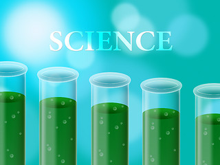 Image showing Science Laboratory Represents Researcher Experiment And Examine