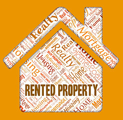 Image showing Rented Property Represents Real Estate And Apartment