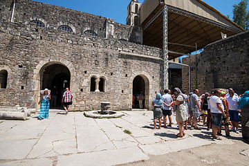 Image showing inside St. Nicholas church in Demre, Turkey