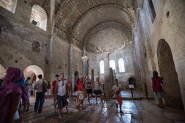 Image showing inside St. Nicholas church in Demre, Turkey