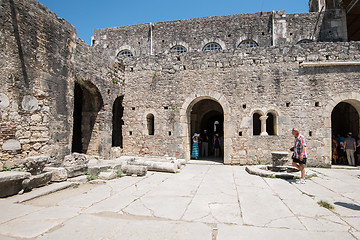 Image showing inside St. Nicholas church in Demre, Turkey