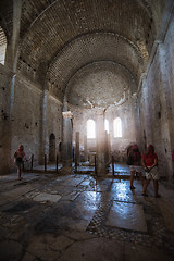 Image showing inside St. Nicholas church in Demre, Turkey