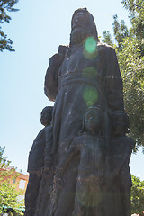 Image showing The statue of St. Nicholas in Demre, Turkey