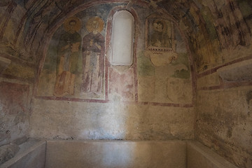 Image showing inside St. Nicholas church in Demre, Turkey