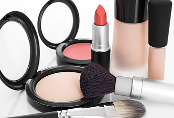 Image showing Elegant makeup collection