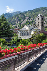 Image showing Historic town of Andorra La Vella