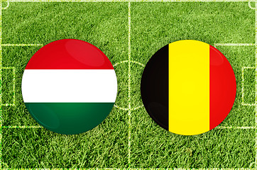 Image showing Hungary vs Belgium