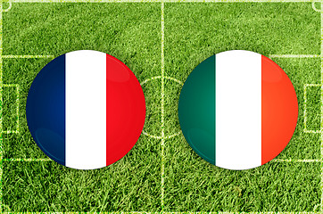 Image showing France vs Ireland