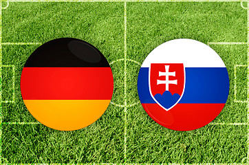 Image showing Germany vs Slovakia