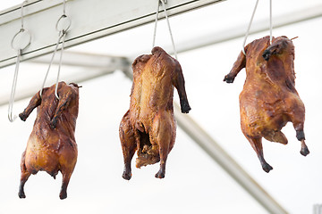 Image showing Golden appetizer fried chicken for party and dinner