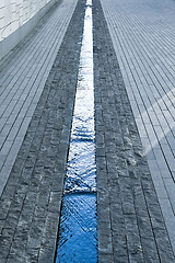 Image showing Water pavement