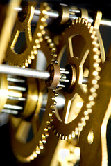 Image showing old clock mechanism