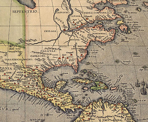 Image showing Antique map