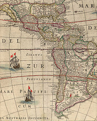 Image showing Antique map