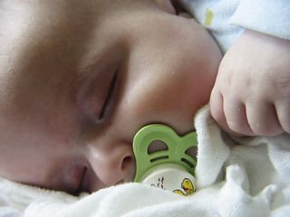 Image showing Baby sleeping