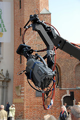 Image showing camera on a boom arm