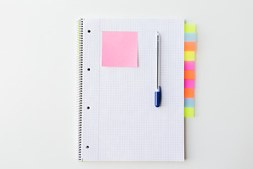 Image showing close up of organizer and pen on office table