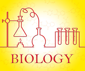 Image showing Biology Experiment Means Researcher Test And Investigation