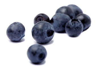 Image showing  Blueberry on white