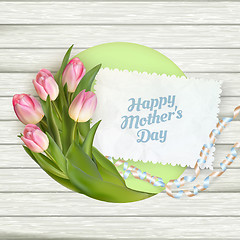 Image showing Happy mother day. EPS 10