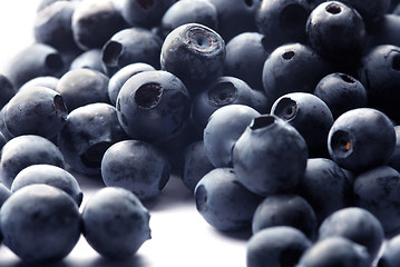 Image showing  Blueberry on white