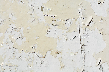 Image showing Vintage or grungy white background of natural cement or stone old texture as a retro pattern wall.  It is a concept, conceptual or metaphor wall banner, grunge, material, aged, rust or construction.