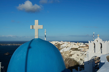 Image showing Oia, Santorini, Greece