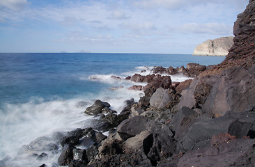 Image showing Landscape at Santorini, Greece