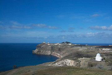 Image showing Landscape at Santorini, Greece