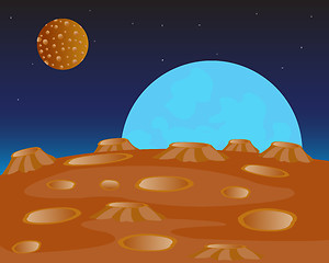 Image showing Red planet