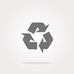 Image showing vector Icon Series - Recycle Sign