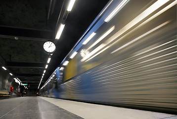 Image showing subway station