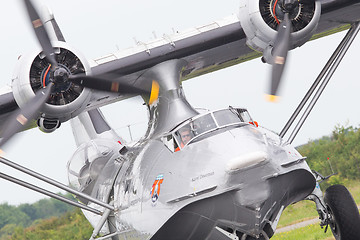 Image showing LEEUWARDEN, NETHERLANDS - JUNE 11: Consolidated PBY Catalina in 