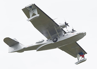 Image showing LEEUWARDEN, NETHERLANDS - JUNE 11: Consolidated PBY Catalina in 