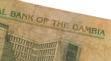 Image showing 10 Gambian dalasi bank note