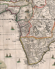 Image showing Antique map