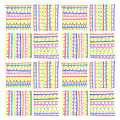 Image showing Abstract colorful pattern 