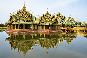 Image showing Pavilion of the Enlightened in Ancient city in Bangkok