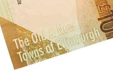 Image showing Scottish Banknote, 10 pounds