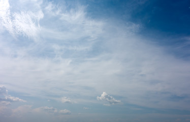 Image showing blue sky background